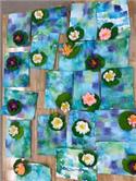 Veranstaltungsbild Claude Monet Seerosen nachstellen mit Mia