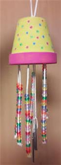 Veranstaltungsbild Blumentopf Windspiel mit Janina